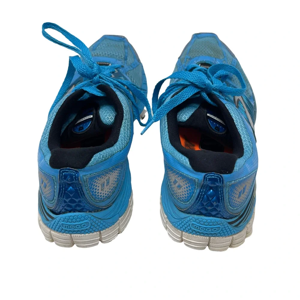 Brooks Glycerin 11 Blue Black Running Shoes Sneakers 1201372A560 Women 10 Narrow